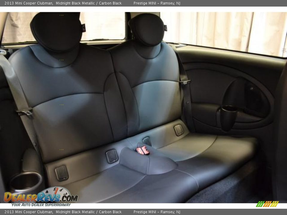 2013 Mini Cooper Clubman Midnight Black Metallic / Carbon Black Photo #15