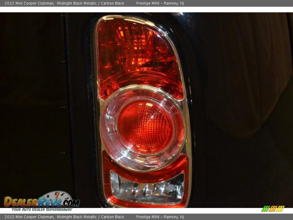 2013 Mini Cooper Clubman Midnight Black Metallic / Carbon Black Photo #18