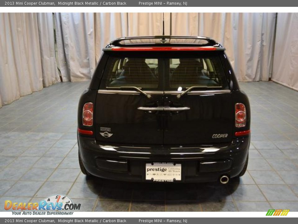 2013 Mini Cooper Clubman Midnight Black Metallic / Carbon Black Photo #22