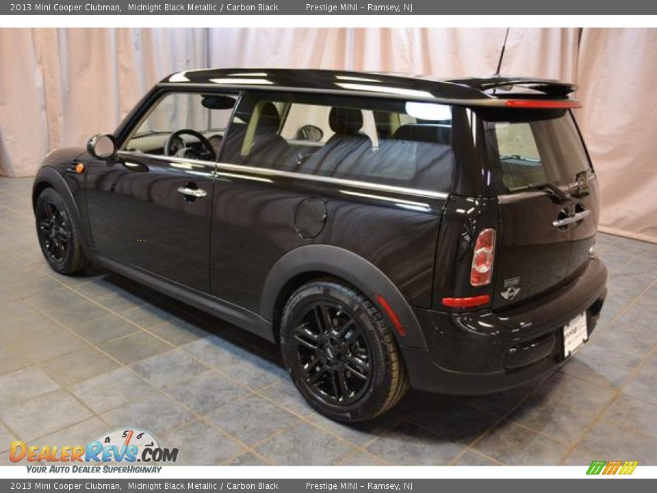 2013 Mini Cooper Clubman Midnight Black Metallic / Carbon Black Photo #23