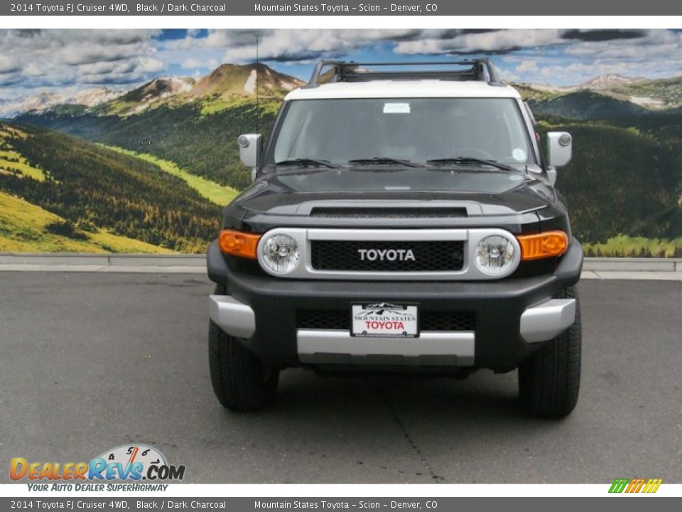 2014 Toyota FJ Cruiser 4WD Black / Dark Charcoal Photo #2
