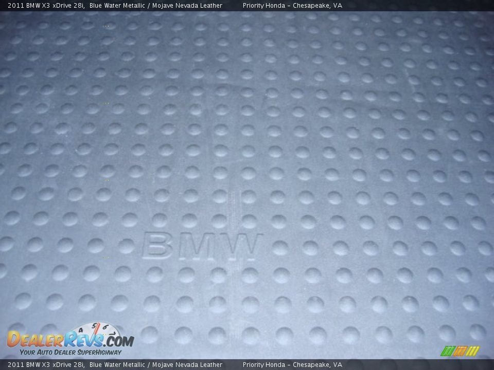 2011 BMW X3 xDrive 28i Blue Water Metallic / Mojave Nevada Leather Photo #14