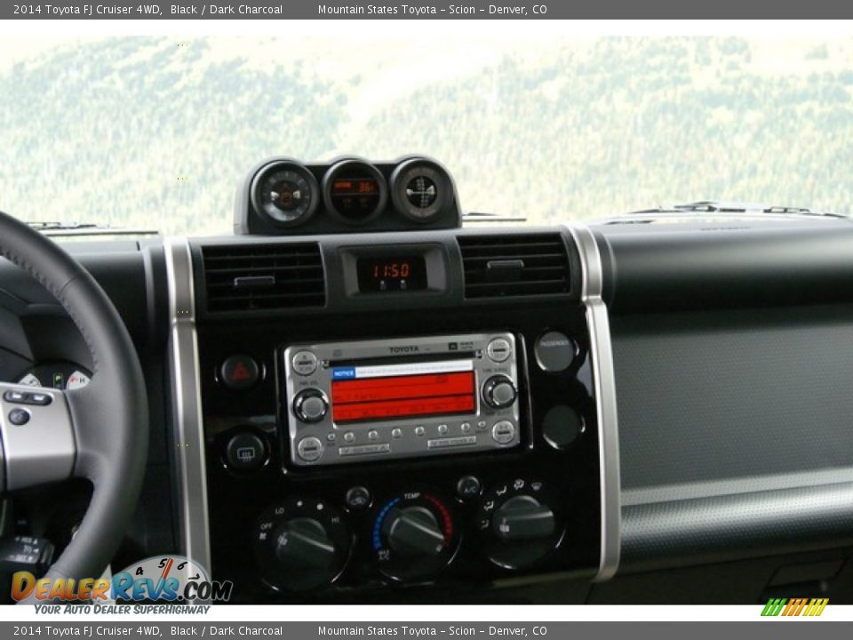 2014 Toyota FJ Cruiser 4WD Black / Dark Charcoal Photo #6