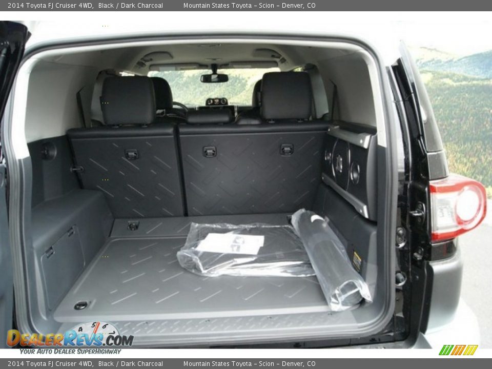 2014 Toyota FJ Cruiser 4WD Black / Dark Charcoal Photo #9