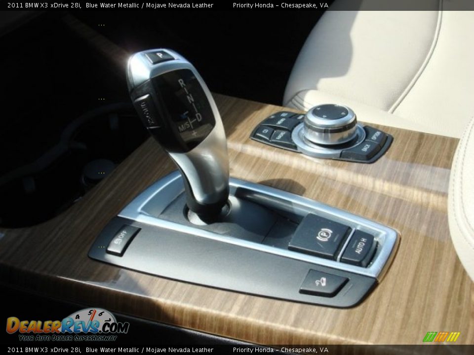 2011 BMW X3 xDrive 28i Blue Water Metallic / Mojave Nevada Leather Photo #24