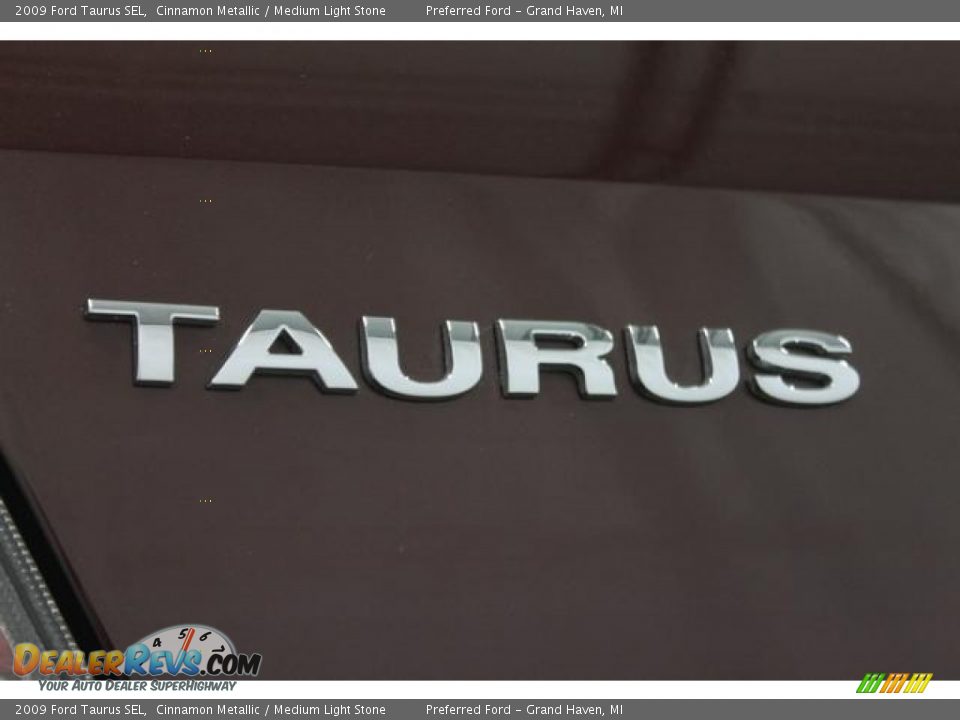 2009 Ford Taurus SEL Cinnamon Metallic / Medium Light Stone Photo #11