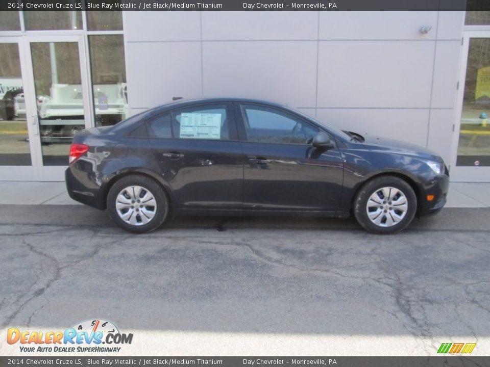 2014 Chevrolet Cruze LS Blue Ray Metallic / Jet Black/Medium Titanium Photo #2
