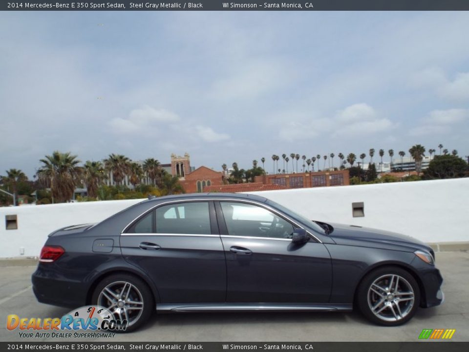 2014 Mercedes-Benz E 350 Sport Sedan Steel Gray Metallic / Black Photo #3