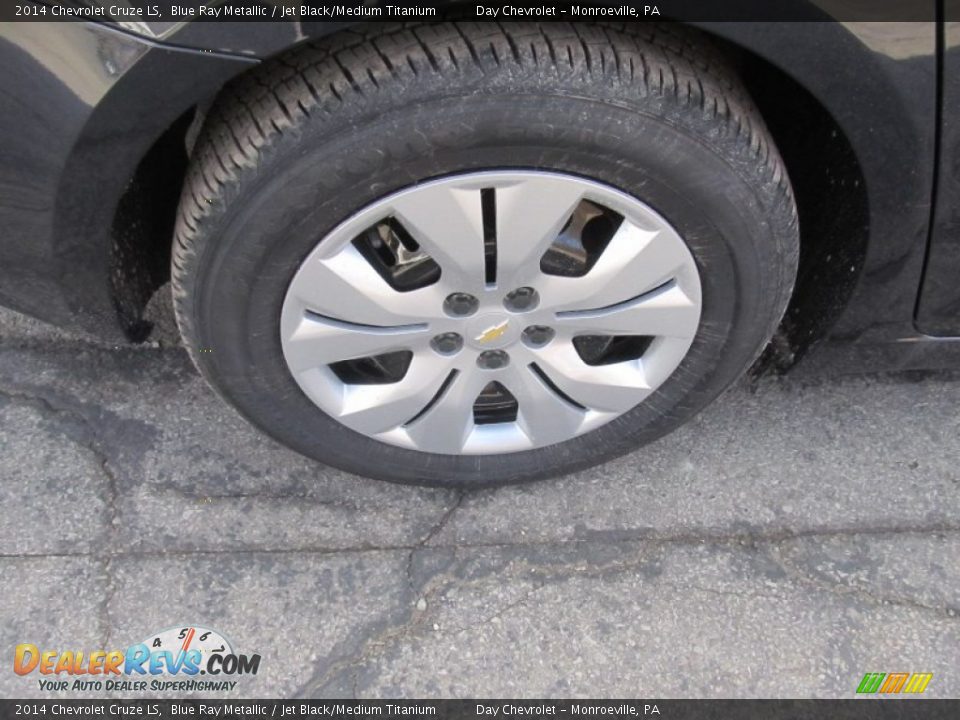2014 Chevrolet Cruze LS Blue Ray Metallic / Jet Black/Medium Titanium Photo #3