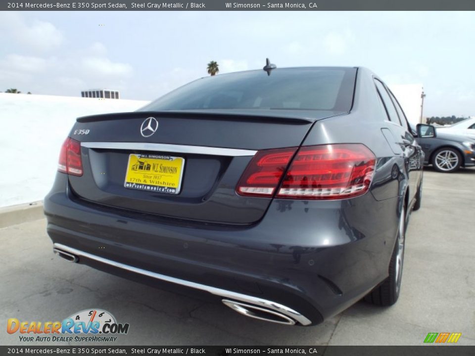 2014 Mercedes-Benz E 350 Sport Sedan Steel Gray Metallic / Black Photo #4