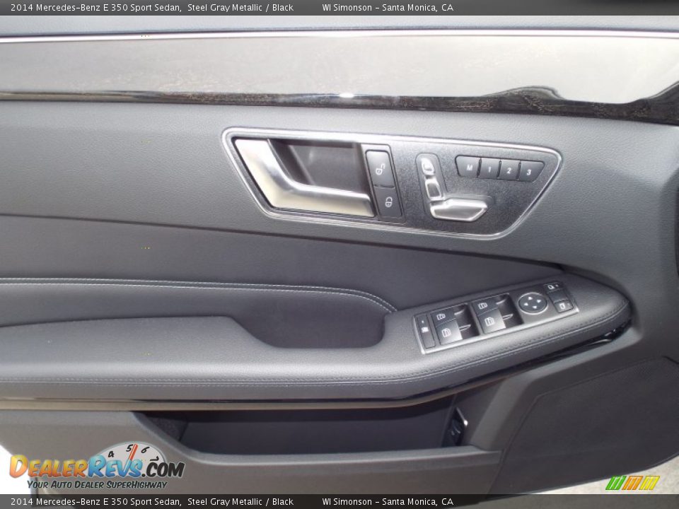 2014 Mercedes-Benz E 350 Sport Sedan Steel Gray Metallic / Black Photo #6