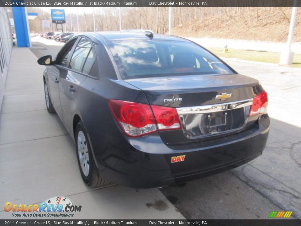 2014 Chevrolet Cruze LS Blue Ray Metallic / Jet Black/Medium Titanium Photo #6