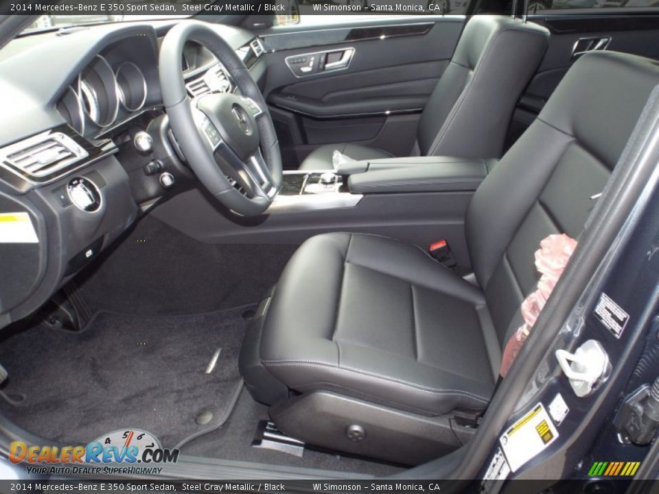 2014 Mercedes-Benz E 350 Sport Sedan Steel Gray Metallic / Black Photo #7