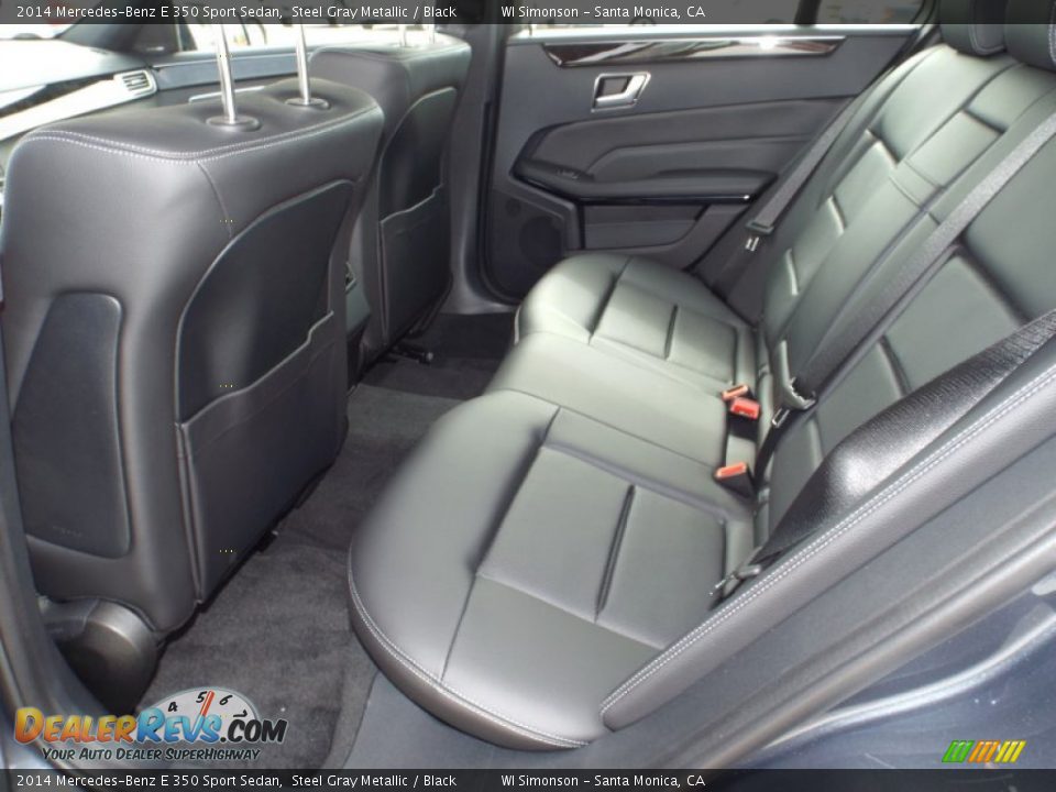 2014 Mercedes-Benz E 350 Sport Sedan Steel Gray Metallic / Black Photo #8