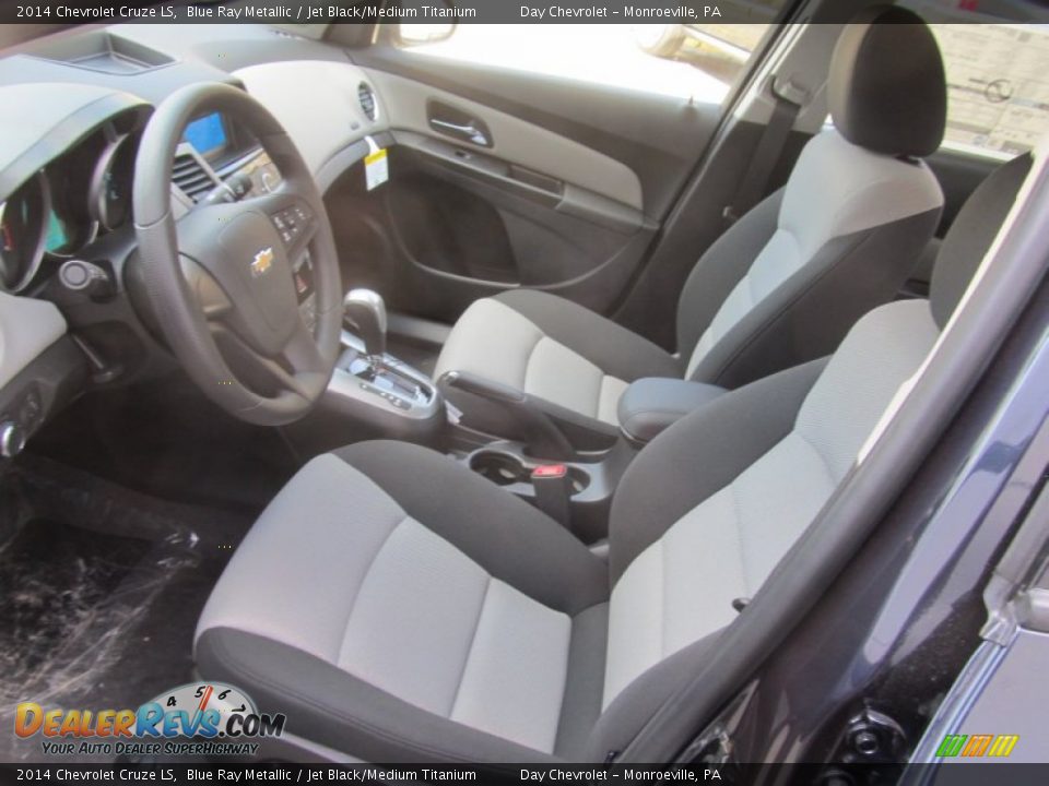 2014 Chevrolet Cruze LS Blue Ray Metallic / Jet Black/Medium Titanium Photo #11