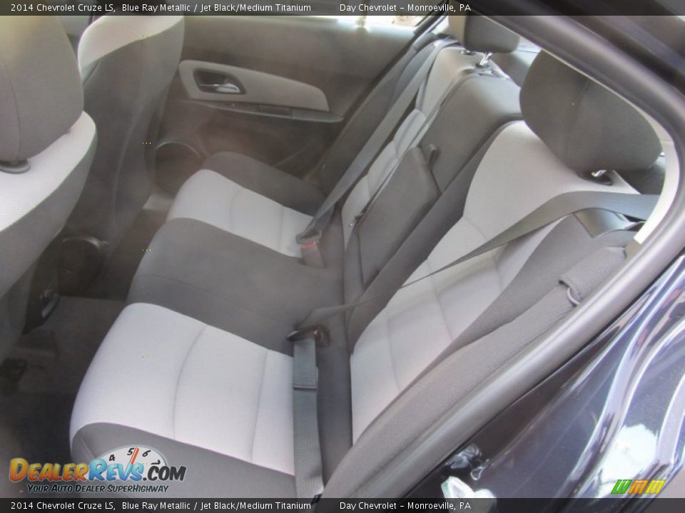 2014 Chevrolet Cruze LS Blue Ray Metallic / Jet Black/Medium Titanium Photo #12