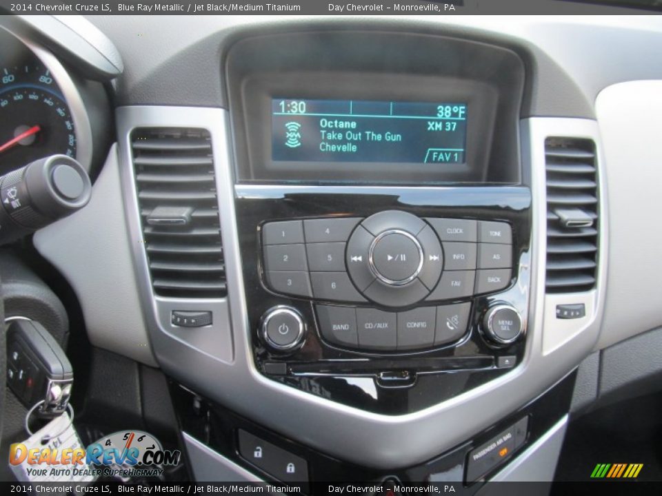 2014 Chevrolet Cruze LS Blue Ray Metallic / Jet Black/Medium Titanium Photo #15