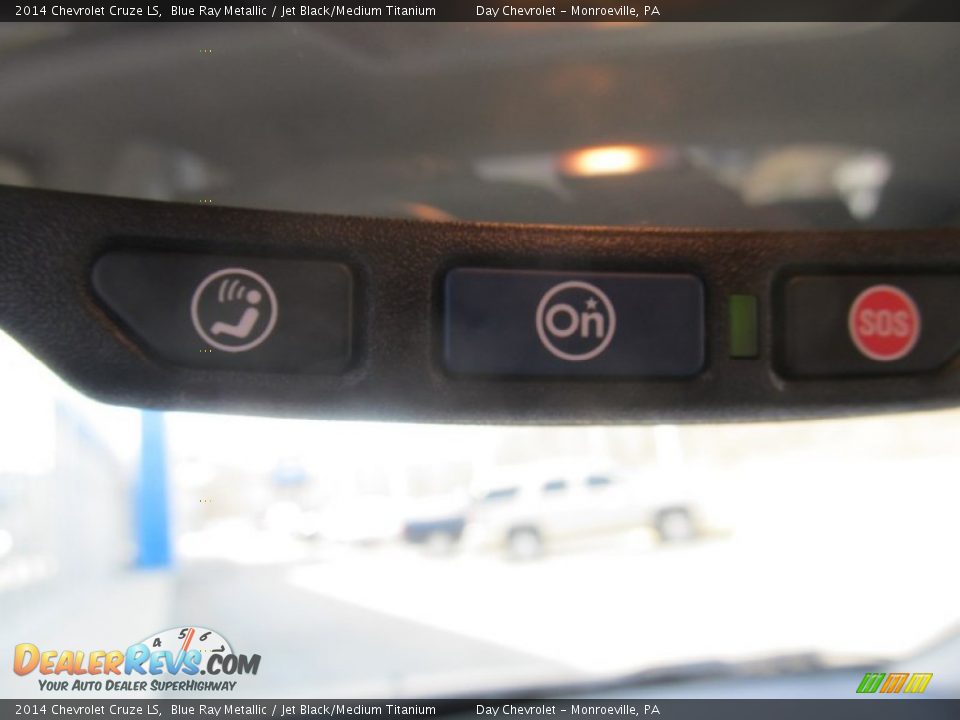 2014 Chevrolet Cruze LS Blue Ray Metallic / Jet Black/Medium Titanium Photo #16