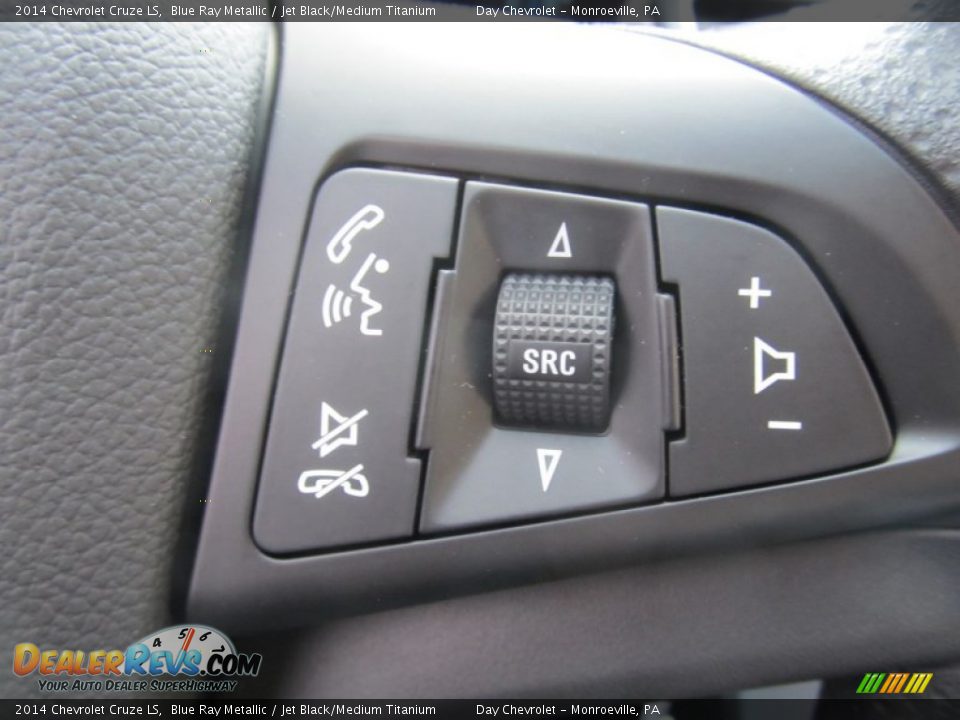 2014 Chevrolet Cruze LS Blue Ray Metallic / Jet Black/Medium Titanium Photo #17