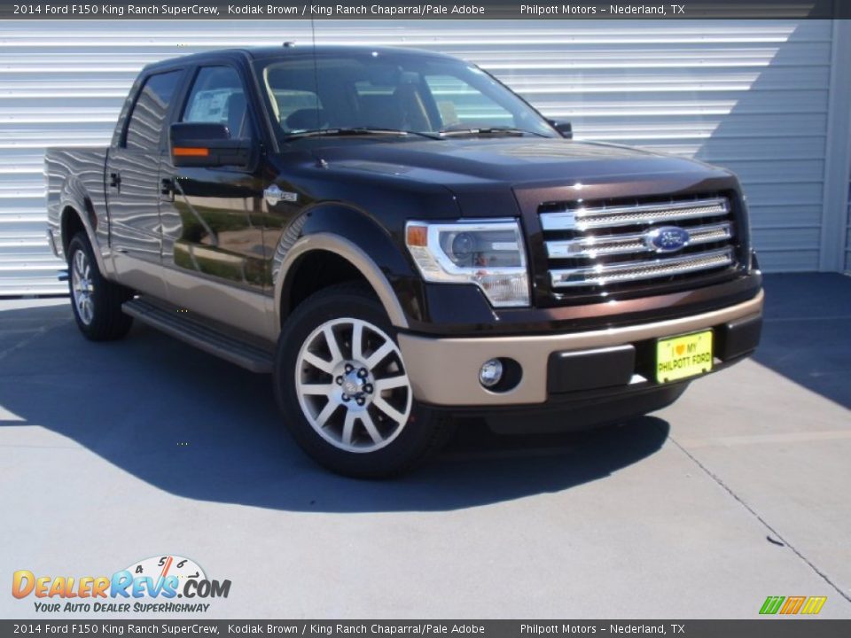 2014 Ford F150 King Ranch SuperCrew Kodiak Brown / King Ranch Chaparral/Pale Adobe Photo #1