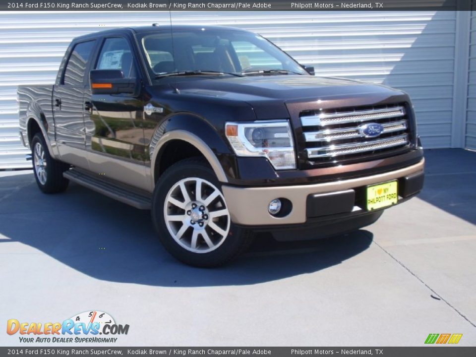 2014 Ford F150 King Ranch SuperCrew Kodiak Brown / King Ranch Chaparral/Pale Adobe Photo #2