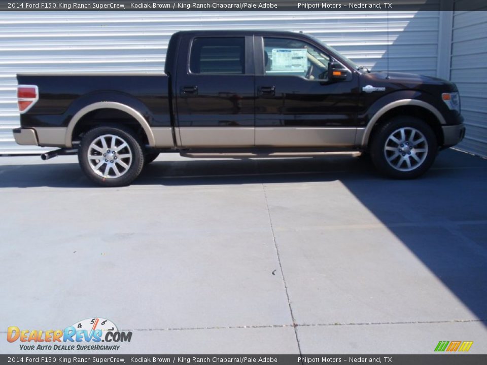 2014 Ford F150 King Ranch SuperCrew Kodiak Brown / King Ranch Chaparral/Pale Adobe Photo #3