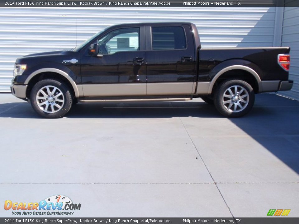 2014 Ford F150 King Ranch SuperCrew Kodiak Brown / King Ranch Chaparral/Pale Adobe Photo #6