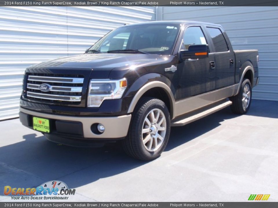 2014 Ford F150 King Ranch SuperCrew Kodiak Brown / King Ranch Chaparral/Pale Adobe Photo #7