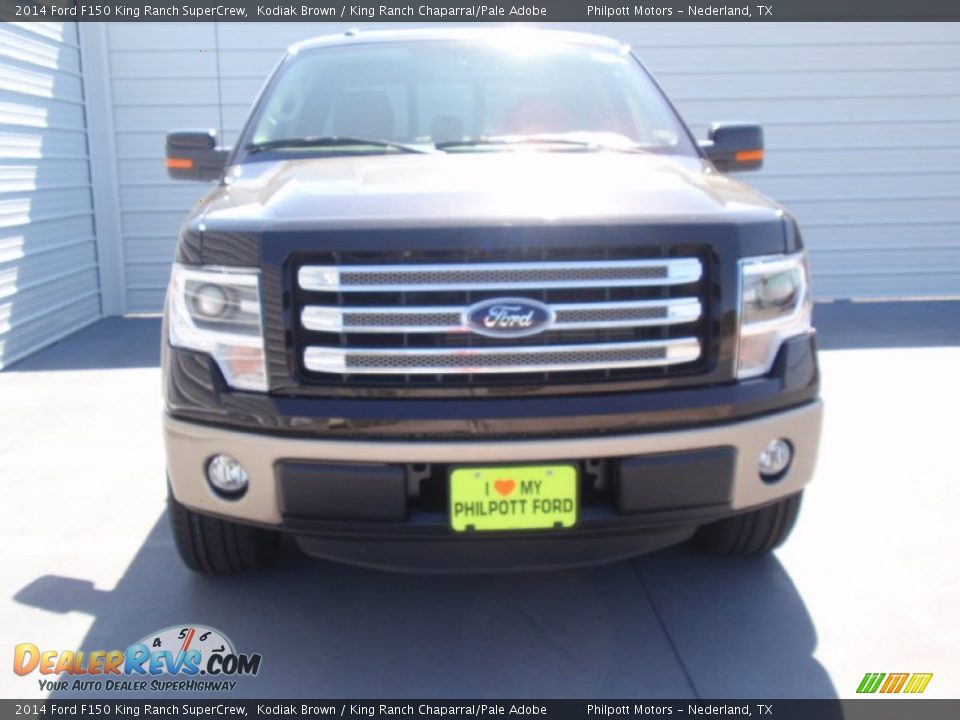 2014 Ford F150 King Ranch SuperCrew Kodiak Brown / King Ranch Chaparral/Pale Adobe Photo #8