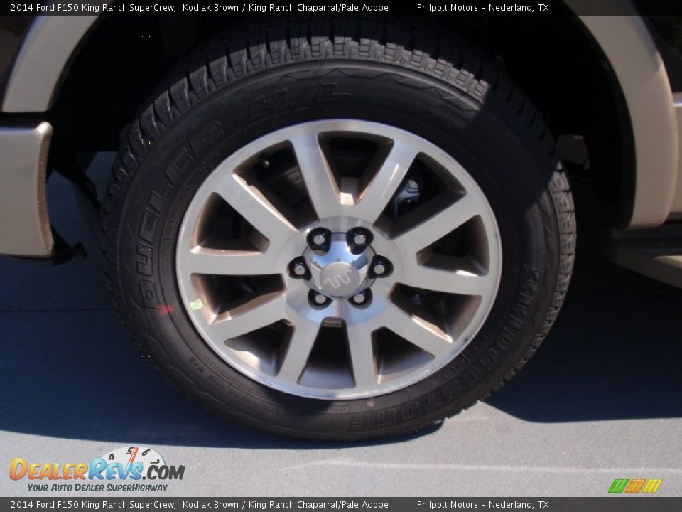 2014 Ford F150 King Ranch SuperCrew Kodiak Brown / King Ranch Chaparral/Pale Adobe Photo #12
