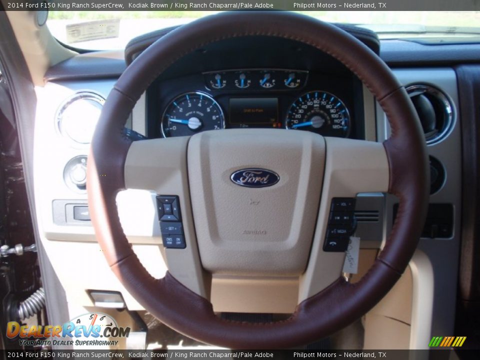 2014 Ford F150 King Ranch SuperCrew Kodiak Brown / King Ranch Chaparral/Pale Adobe Photo #34