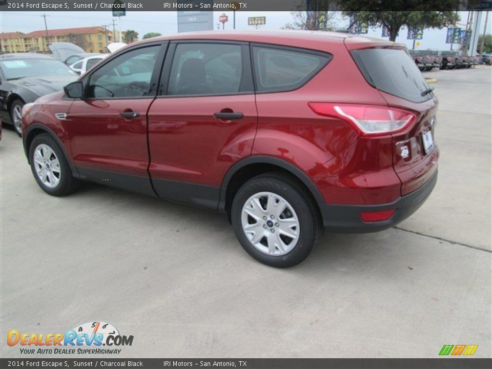 2014 Ford Escape S Sunset / Charcoal Black Photo #3