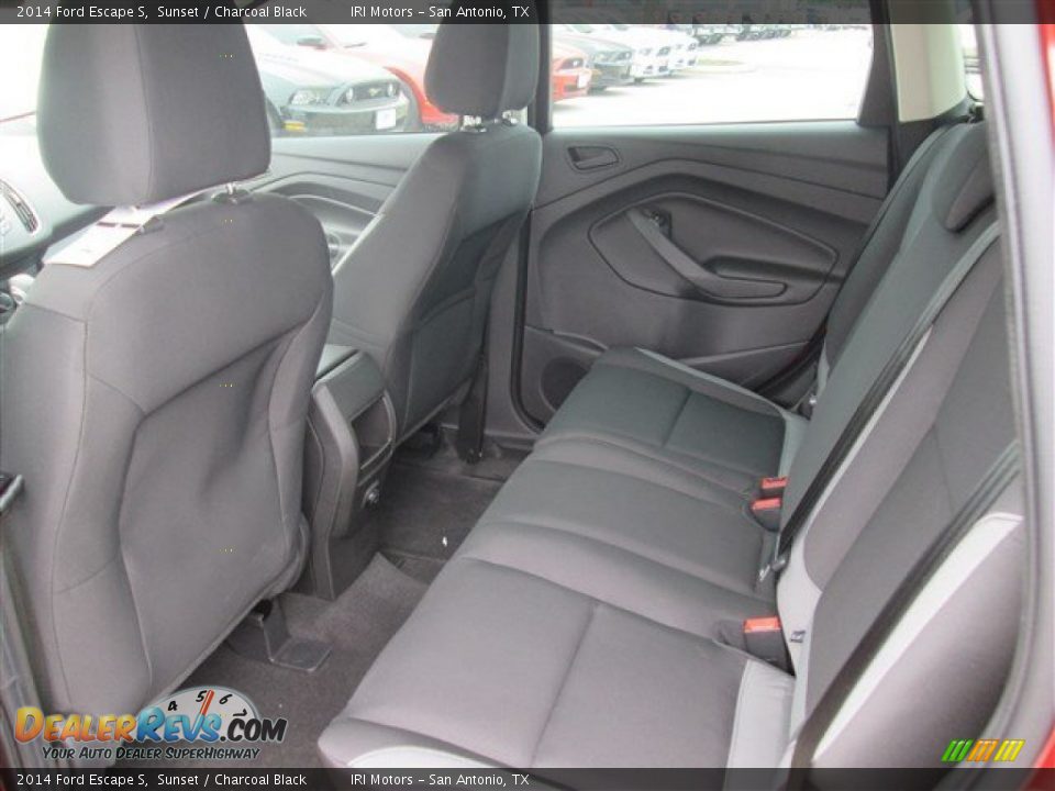 2014 Ford Escape S Sunset / Charcoal Black Photo #7