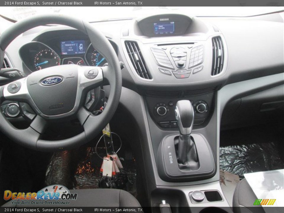 2014 Ford Escape S Sunset / Charcoal Black Photo #8