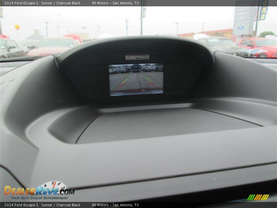 2014 Ford Escape S Sunset / Charcoal Black Photo #10