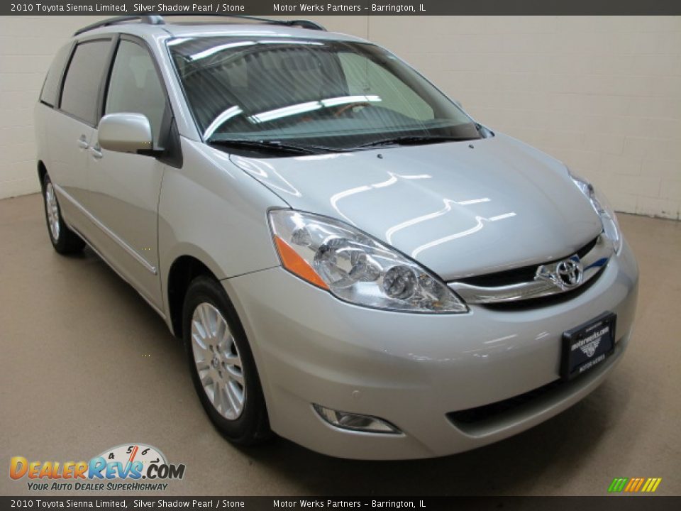 2010 Toyota Sienna Limited Silver Shadow Pearl / Stone Photo #1