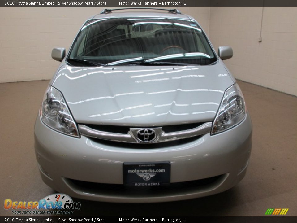 2010 Toyota Sienna Limited Silver Shadow Pearl / Stone Photo #2