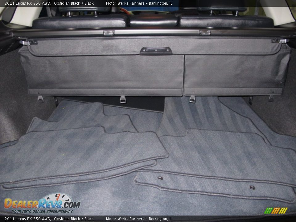 2011 Lexus RX 350 AWD Obsidian Black / Black Photo #8