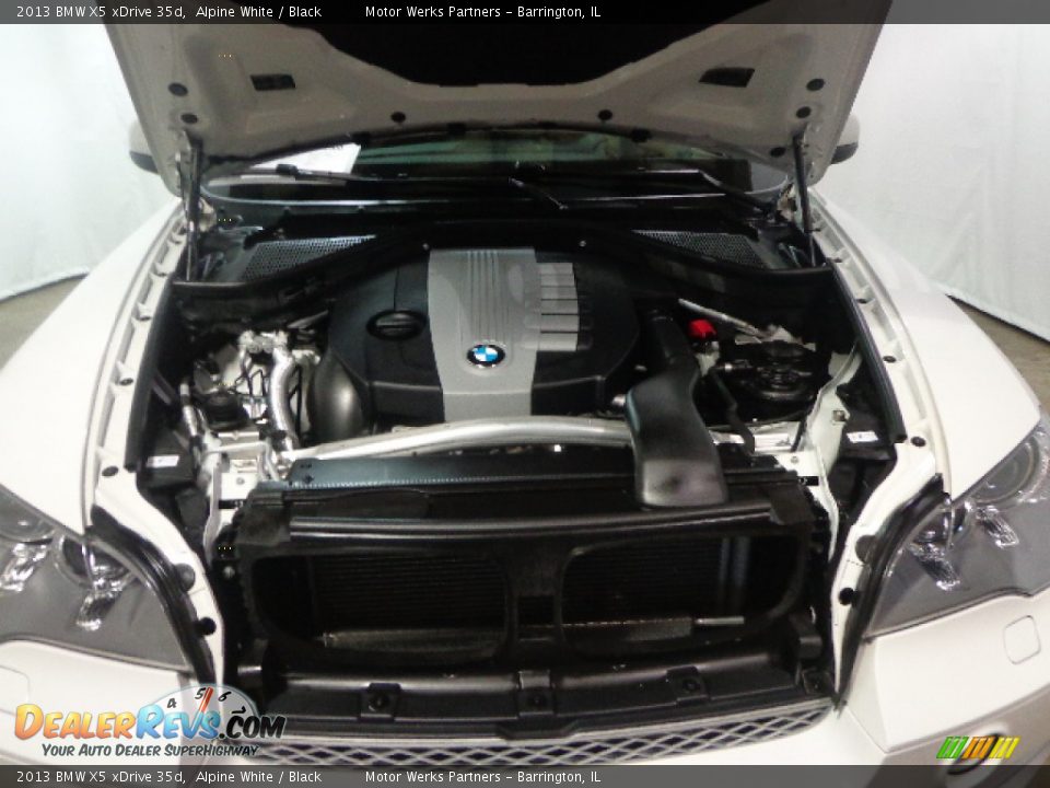 2013 BMW X5 xDrive 35d Alpine White / Black Photo #10