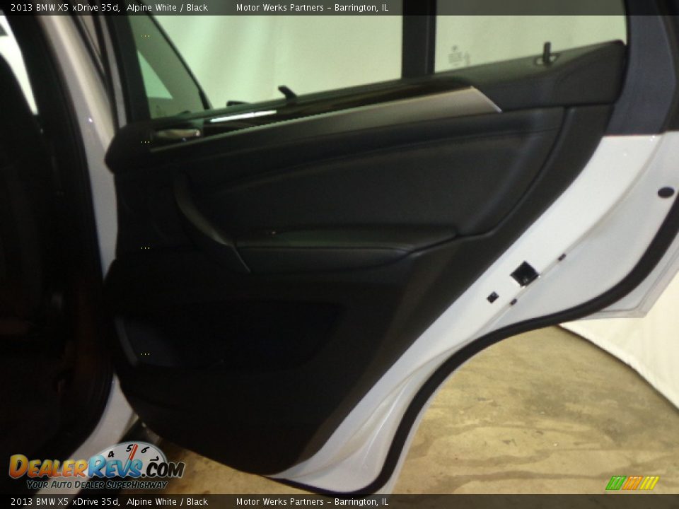 2013 BMW X5 xDrive 35d Alpine White / Black Photo #22