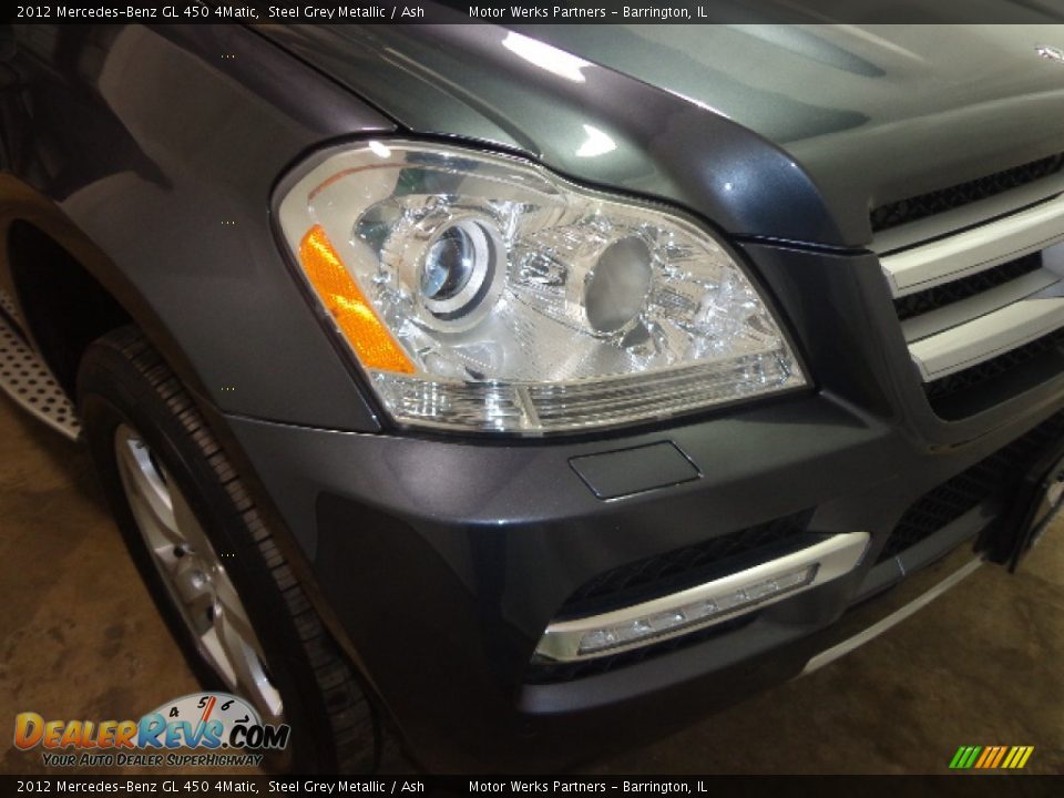 2012 Mercedes-Benz GL 450 4Matic Steel Grey Metallic / Ash Photo #7