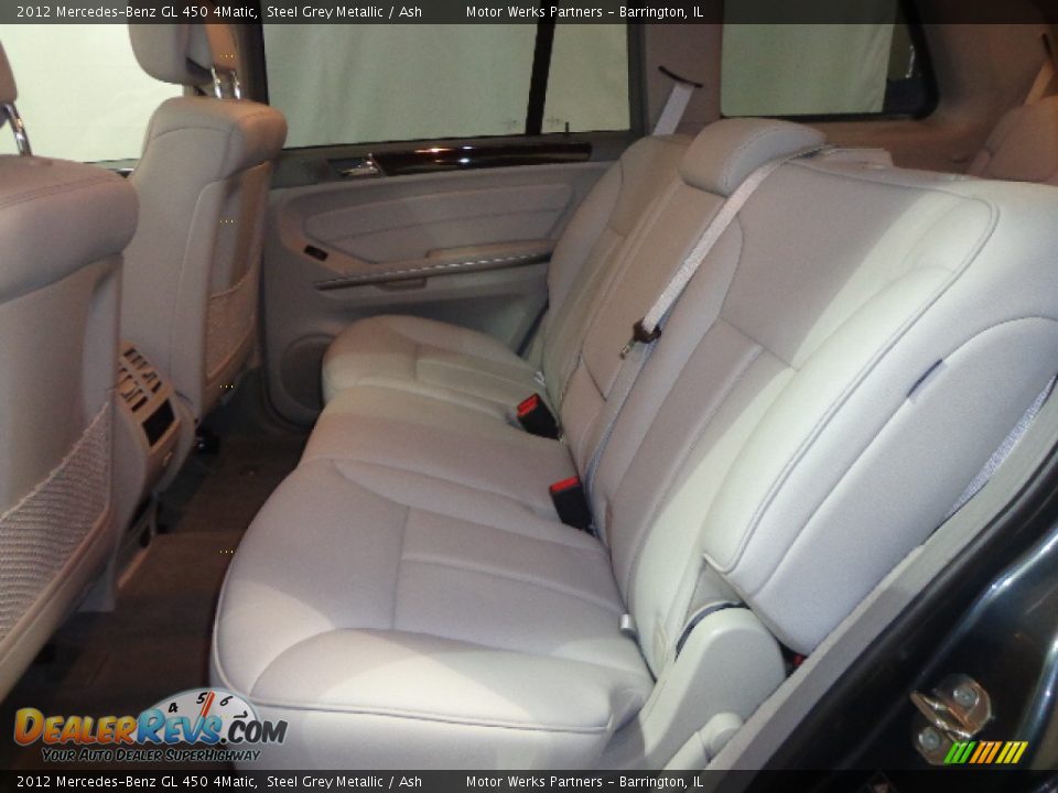 2012 Mercedes-Benz GL 450 4Matic Steel Grey Metallic / Ash Photo #29