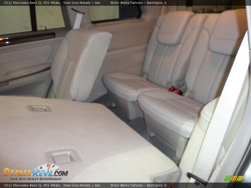 2012 Mercedes-Benz GL 450 4Matic Steel Grey Metallic / Ash Photo #30