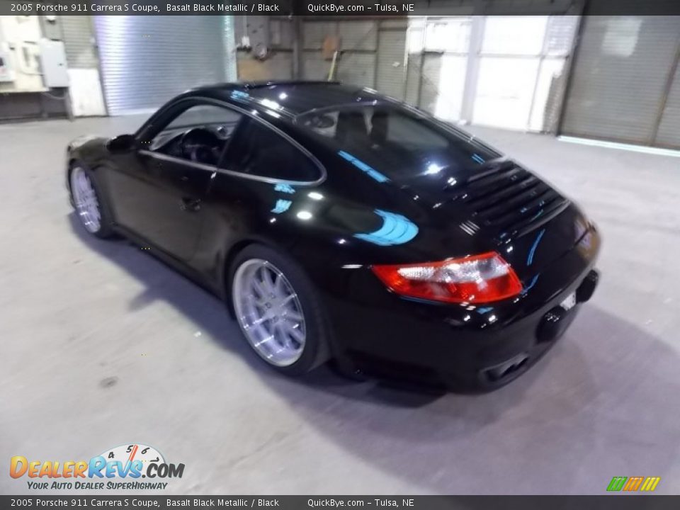 2005 Porsche 911 Carrera S Coupe Basalt Black Metallic / Black Photo #10