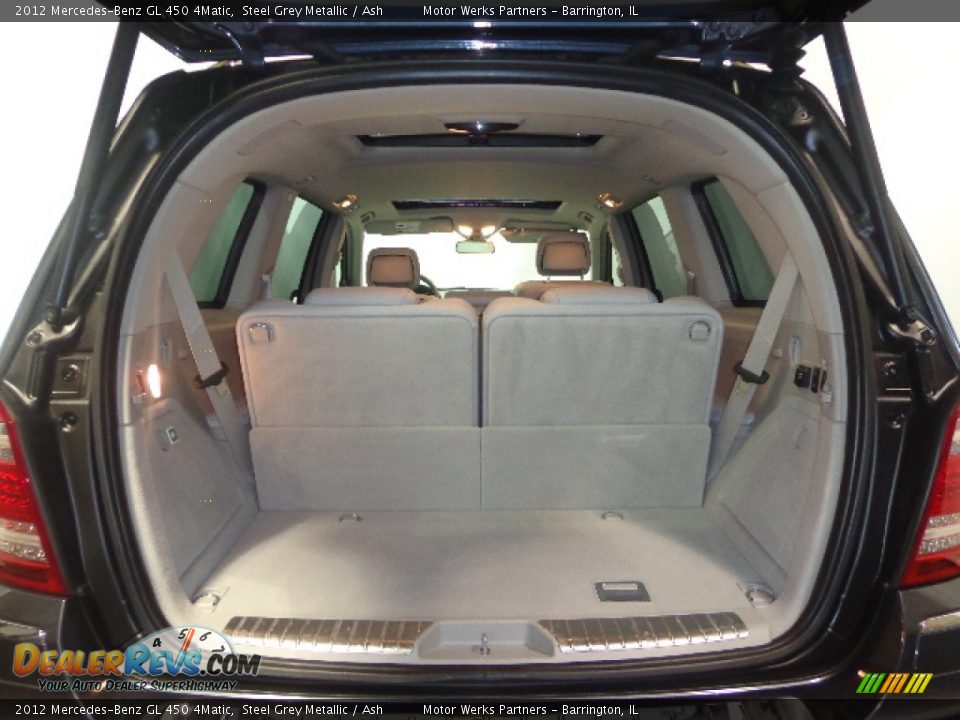 2012 Mercedes-Benz GL 450 4Matic Steel Grey Metallic / Ash Photo #32