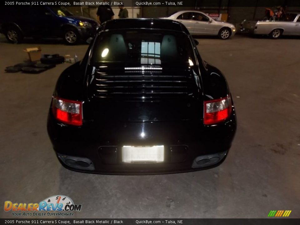 2005 Porsche 911 Carrera S Coupe Basalt Black Metallic / Black Photo #13