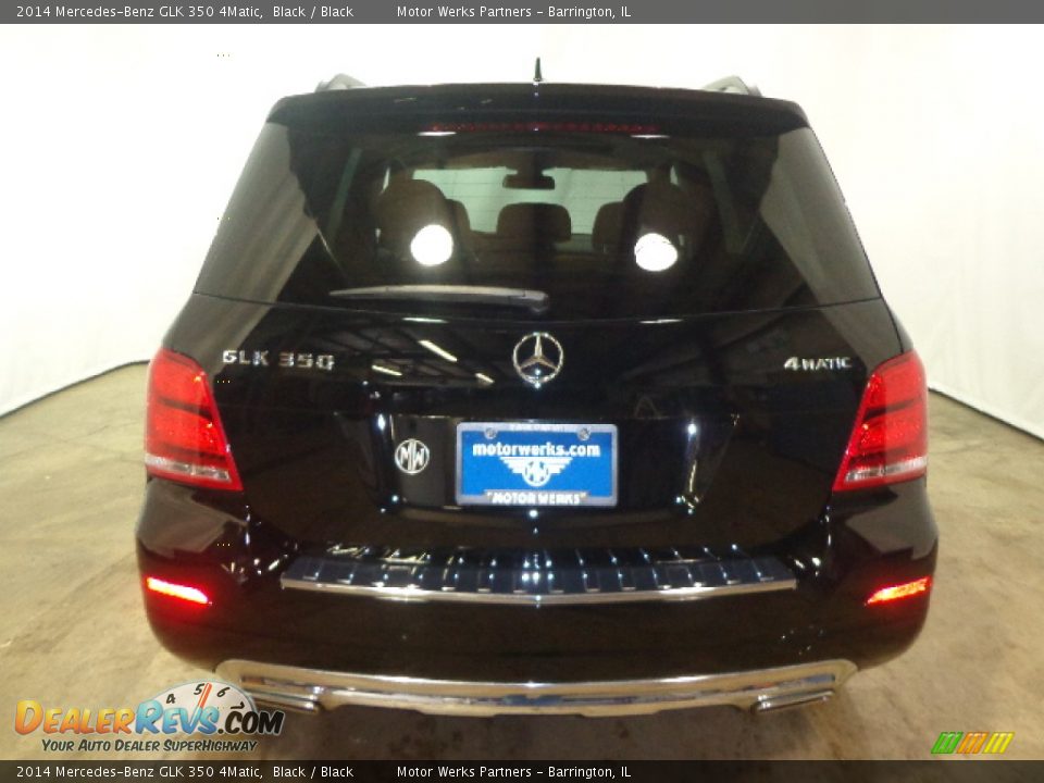 2014 Mercedes-Benz GLK 350 4Matic Black / Black Photo #16