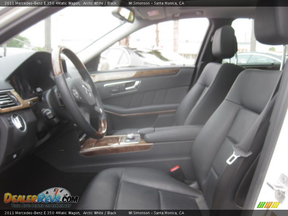 2011 Mercedes-Benz E 350 4Matic Wagon Arctic White / Black Photo #19