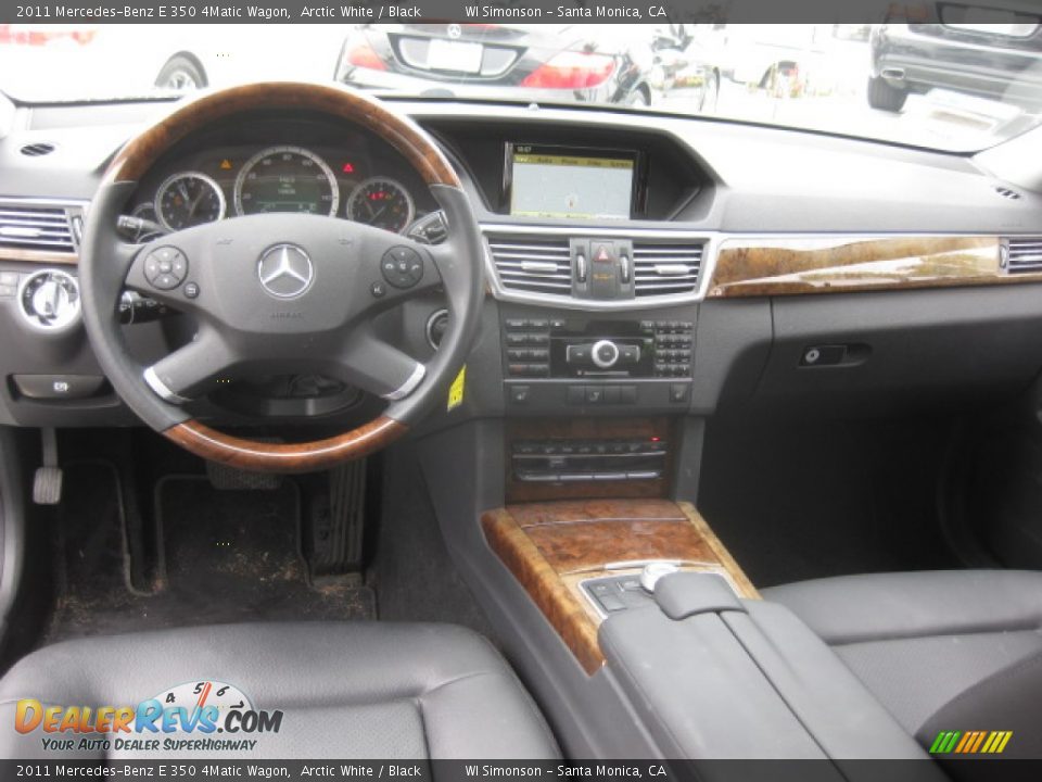 2011 Mercedes-Benz E 350 4Matic Wagon Arctic White / Black Photo #21