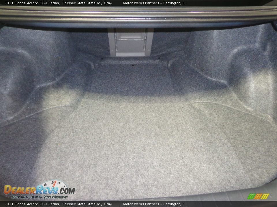 2011 Honda Accord EX-L Sedan Polished Metal Metallic / Gray Photo #32
